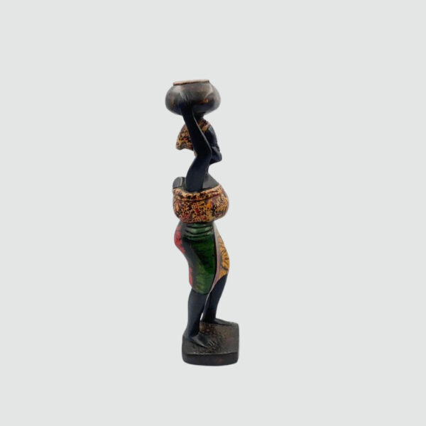 African Girl carrying pot - Image 4